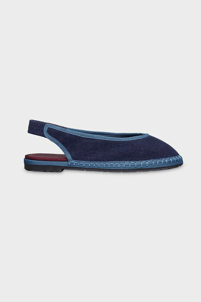 Flabelus γυναικείες denim μπαλαρίνες "Narnia" - Narnia Blue Denim Blue