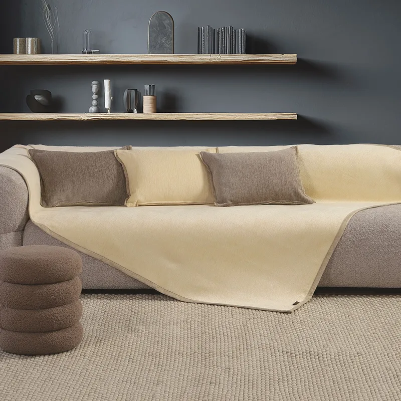 Ριχτάρι Καναπέ Τετραθέσιου (180x350) Nef-Nef Homeware Tanger Ecru