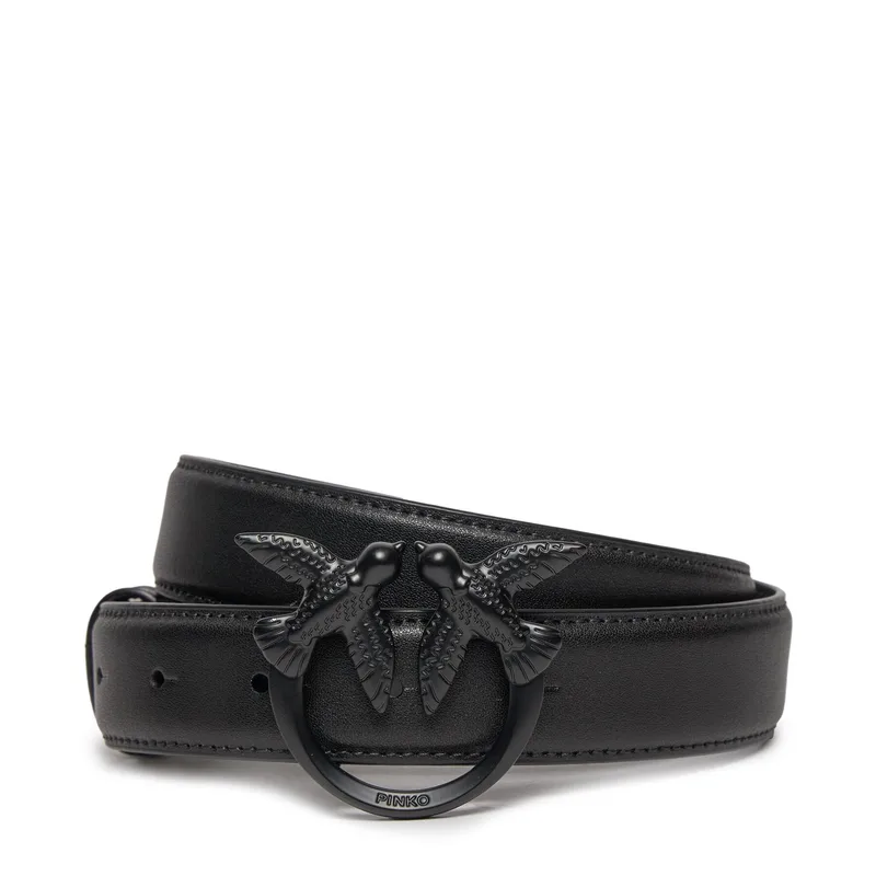 Ζώνη Γυναικεία Pinko Love Berry H3 Belt. PE 24 PLT01 100125 A1K2 Μαύρο