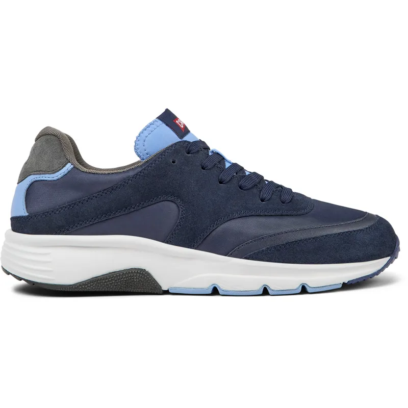 CAMPER Drift - Sneakers Για Ανδρικα - Μπλε,Γκρι, Μέγεθος 45, Cotton fabric