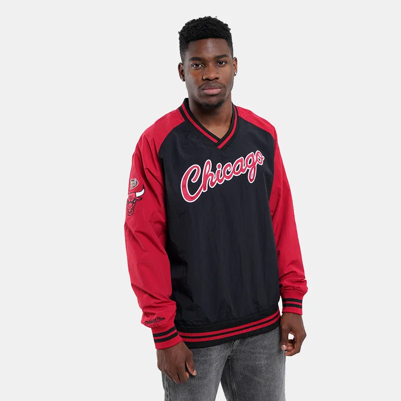 Mitchell & Ness Nba Nylon Pullover Chicago Bulls (9000291813_1469)