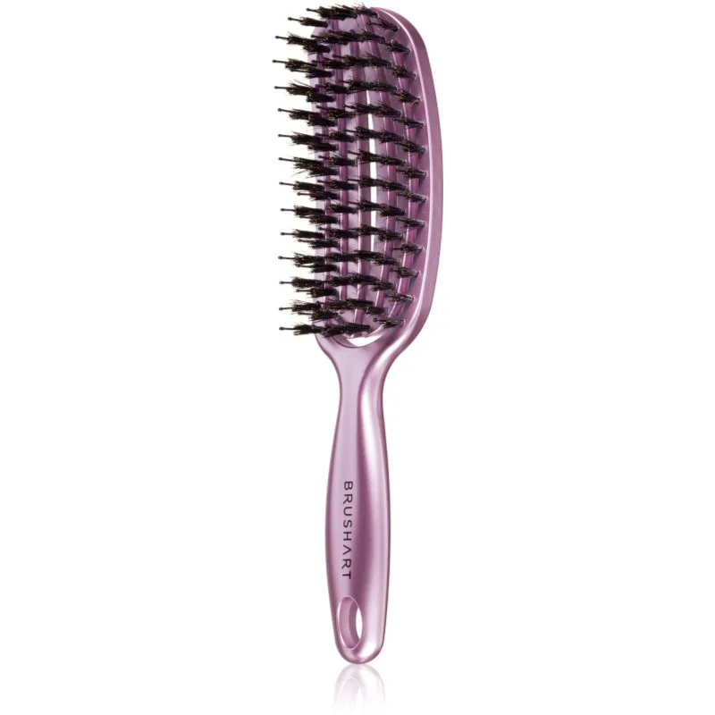 BrushArt Hair Vent blowdry hairbrush with boar bristles βούρτσα για τα μαλλιά με τρίχες από νάιλον και αγριογούρουνο Small 1 τμχ