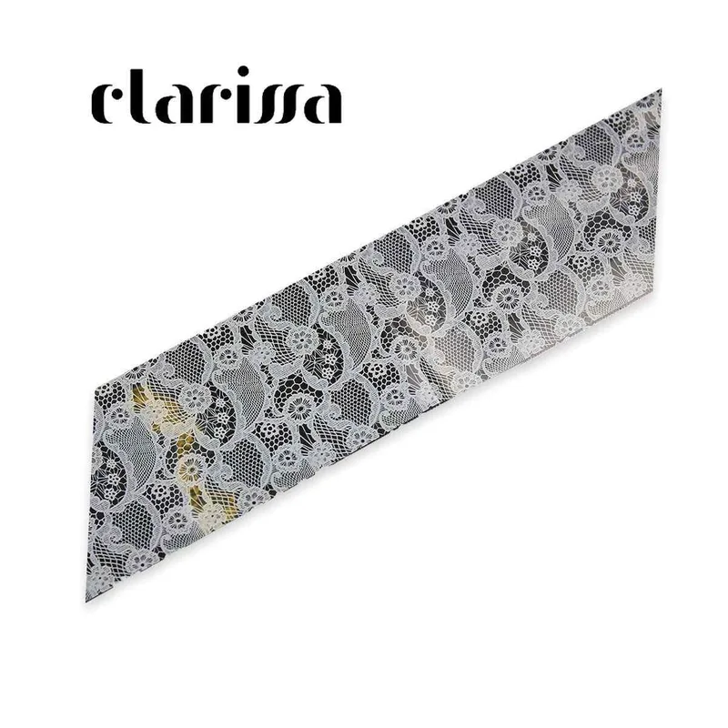 Clarissa white lace 100 x 4cm