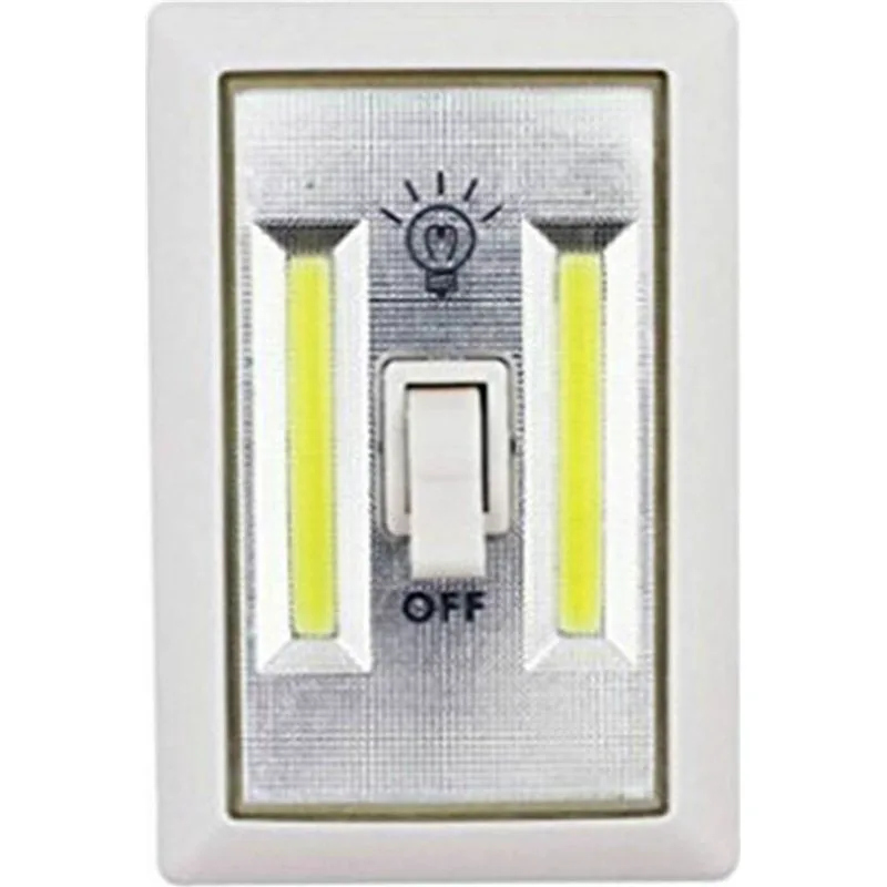 Quality For You LED Φωτιστικό Διακόπτης για Ντουλάπες με Μπαταρία και Φωτοκύτταρο