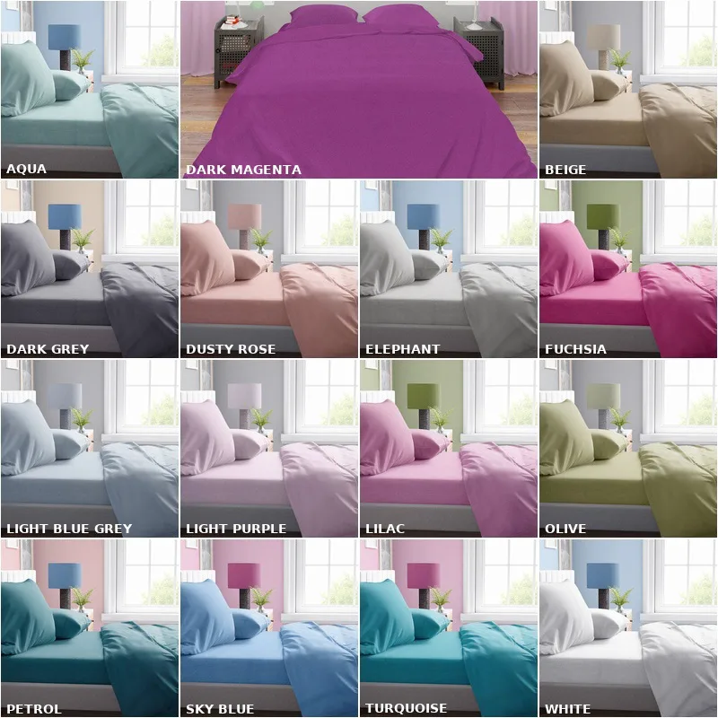 Παπλωματοθήκη Μονή 160x240 Dimcol Solid - LIGHT PURPLE