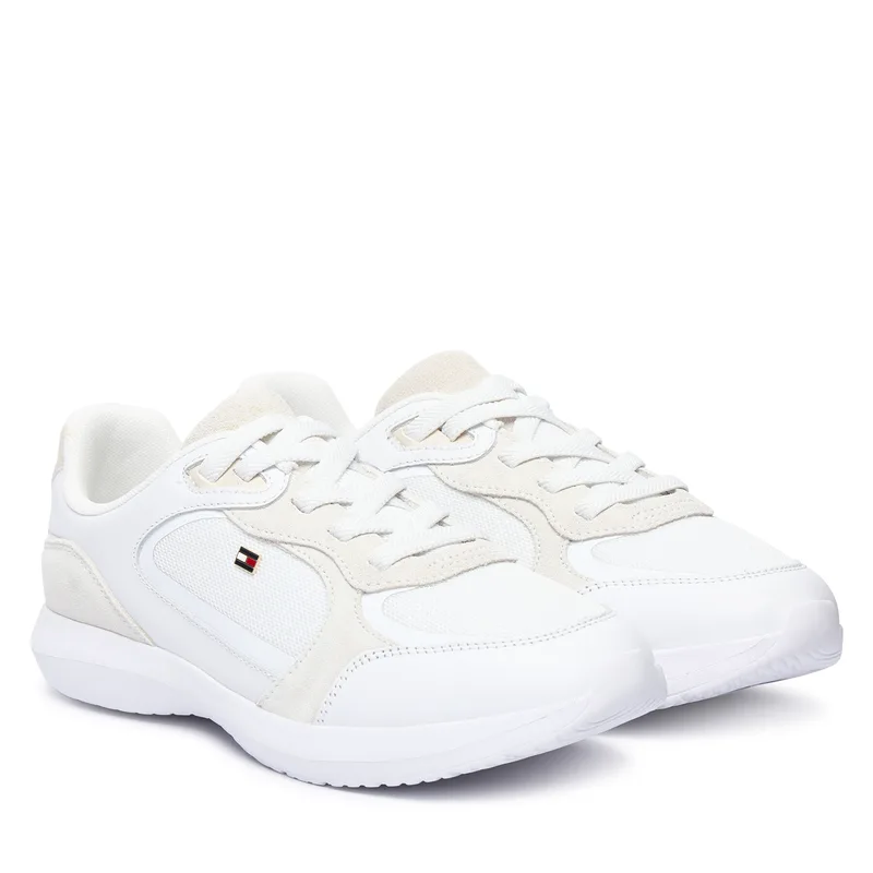 Αθλητικά Tommy Hilfiger Light Runner FW0FW09409 Λευκό