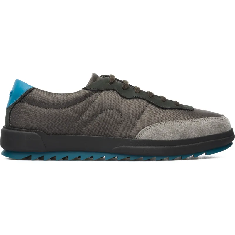 CAMPER Marges - Sneakers Για Ανδρικα - Γκρι,Μαύρο,Μπλε, Μέγεθος 39, Cotton fabric