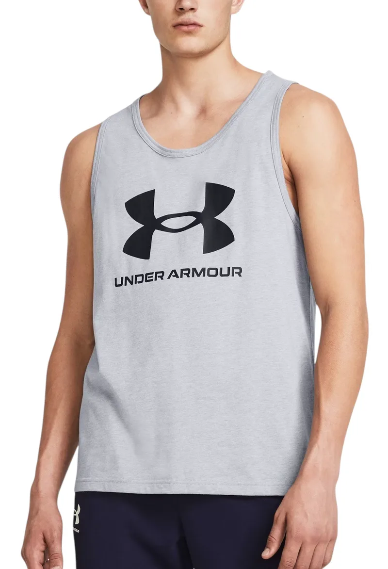 Μπλούζα Αμάνικη Under Armour Sportstyle Logo Tank 1382883-035 Ανδρικό