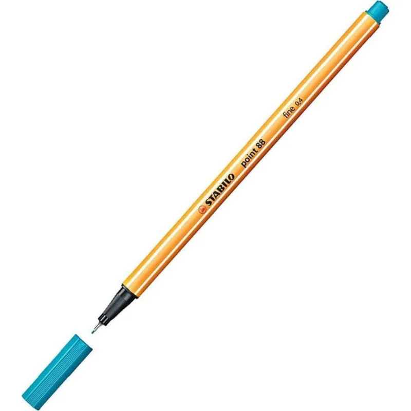 ΜΑΡΚΑΔΟΡΟΣ STABILO POINT 88/51 ΤΥΡΚΟΥΑΖ 0.4mm