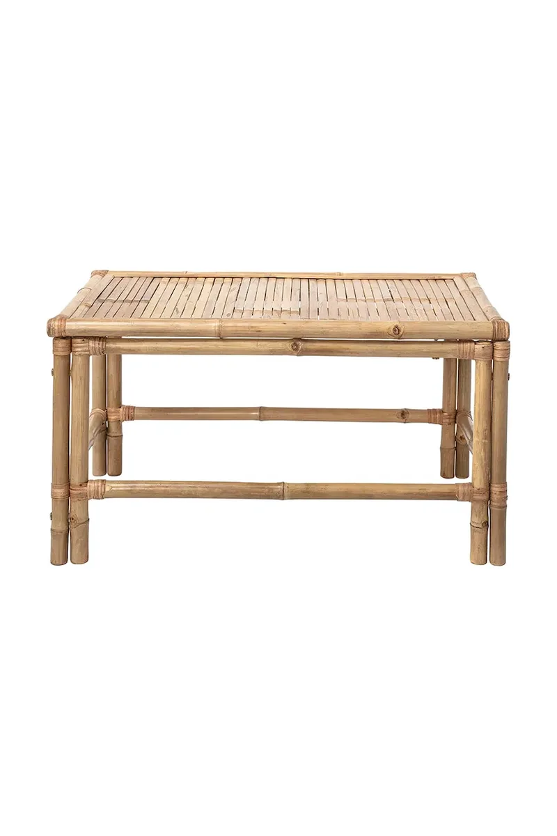 Bloomingville Τραπέζι σαλονιού από ξύλο μπαμπού 90 x 50 x 60 cm
