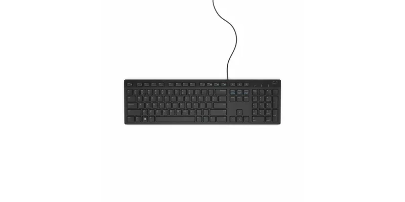 Dell KB216 Keyboard USB German Black
