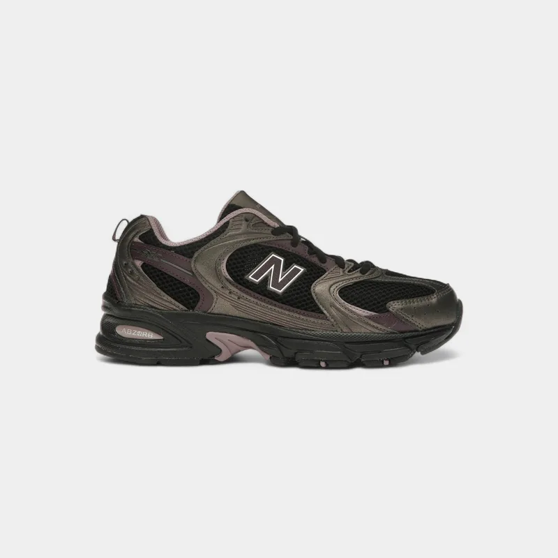 Sneakers New Balance 530 Black Metallic Plum Brown