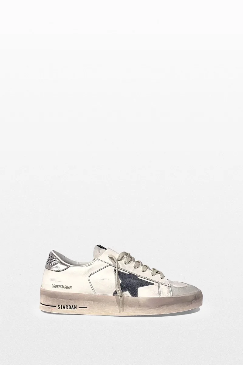 GOLDEN GOOSE Ανδρικό Λευκό Stardan Leather