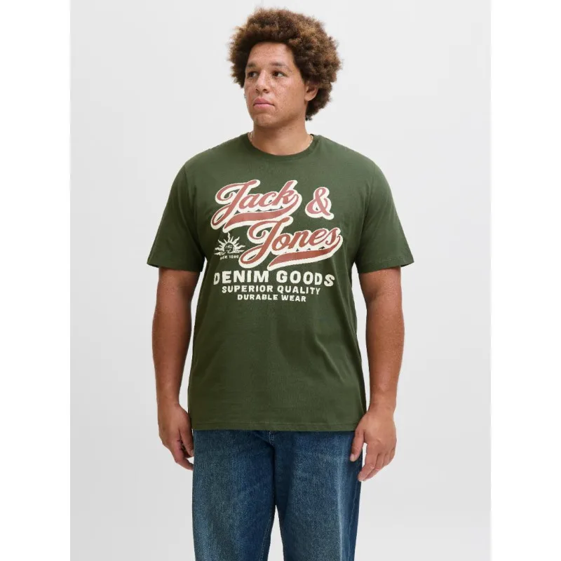 Jack & Jones "Logo Tee" σε Plus fit γραμμή,με μεταξοτυπία - Duffel Bag