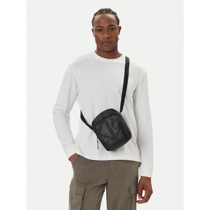 Τσαντάκι Μέσης﻿ Calvin Klein Puffer Reporter LV04D3164G Μαύρο