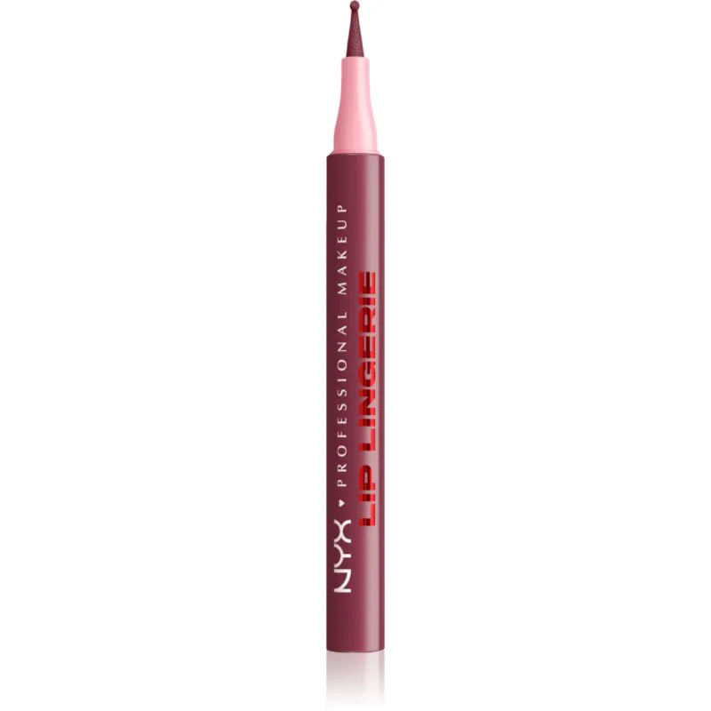 NYX Professional Makeup Lip Lingerie μαρκαδόρος για τα χείλη για μακρόχρονη επίδραση απόχρωση 11 Hot & Heavy 1 ml
