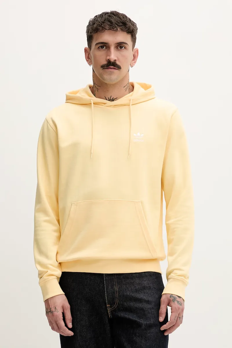 adidas Originals μπλούζα με κουκούλα γυναικεία βαμβακερή