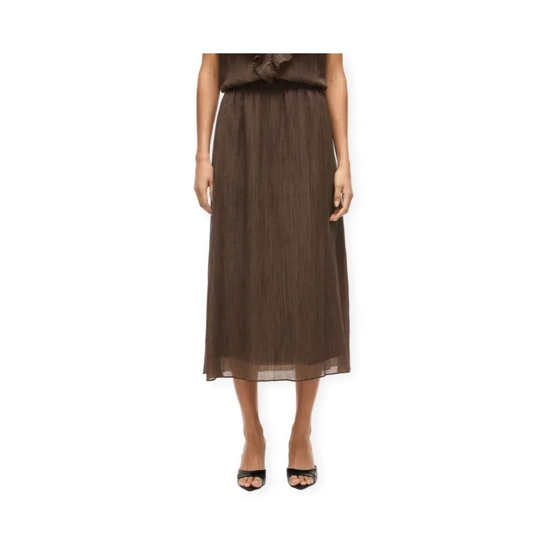Μίντι φούστες Vila Danira Skirt - Slate Black