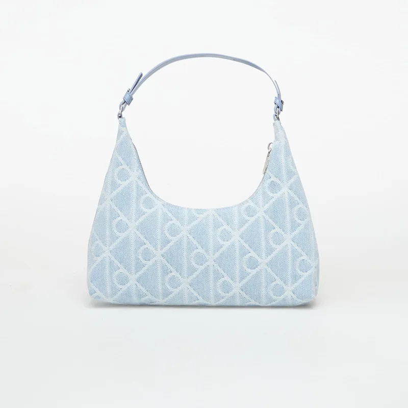 Calvin Klein Emblem Aop Denim Sho Blue Universal