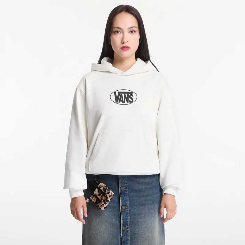 Φούτερ Vans Oval Logo Relaxed Pullover Marshmallow L