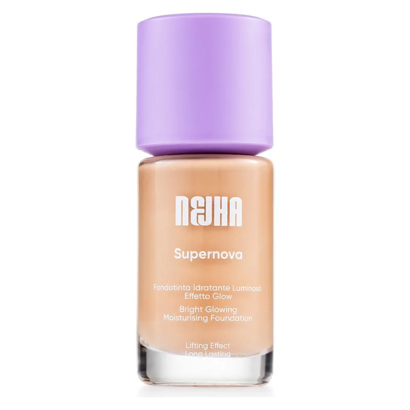 Nejha Supernova - Hydrating Luminous Foundation Effect Glow W08 - Toffee 27 ml