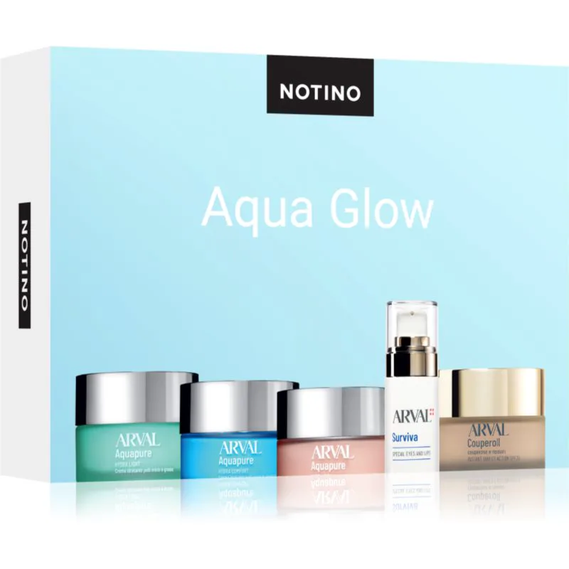 Beauty Discovery Box Notino Aqua Glow Σετ για γυναίκες
