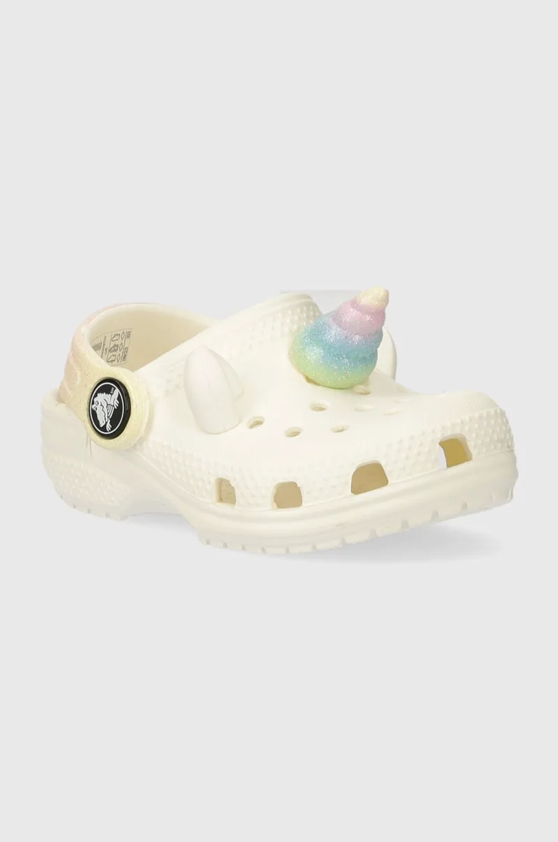 Παιδικές παντόφλες Crocs CLASSIC IAM RAINBOW UNICORN CLOG