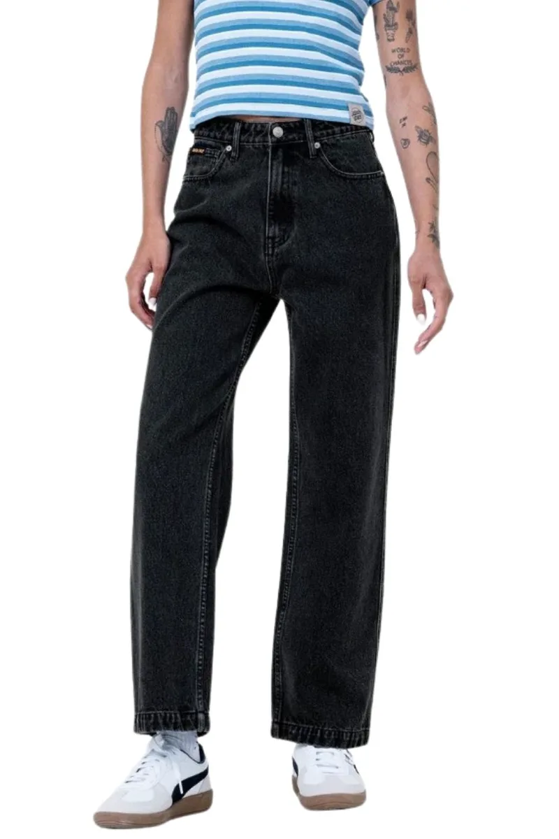 SANTA CRUZ Παντελόνια Classic Baggy Jeans - ΜΑΥΡΟ-SCA-WPT-1198-BLACK