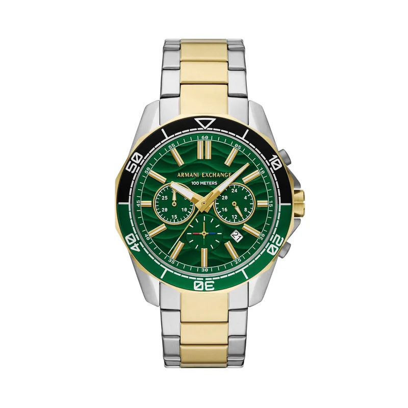 Ρολόι Armani Exchange Spencer Chronograph AX1966 Ασημί
