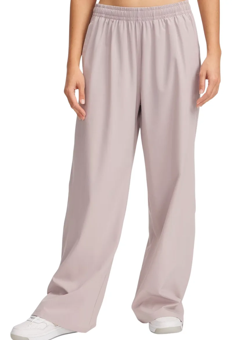 Παντελόνι Under Armour Rival Wide Leg Pant 1386453-009 Γυναικείο