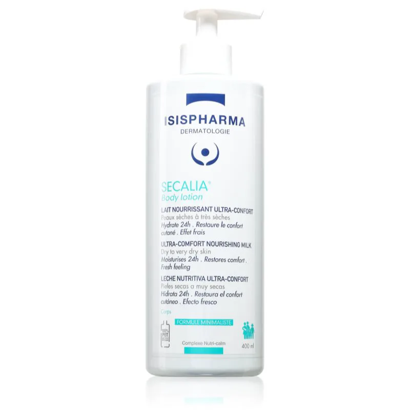 ISISPHARMA Secalia Body Lotion εντατικά ενυδατική λοσιόν σώματος για εξαιρετικά ξηρό δέρμα 400 ml