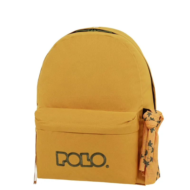 Τσάντα πλάτης Polo Original with Scarf - Μουσταρδί/Χακί (901135-7565)