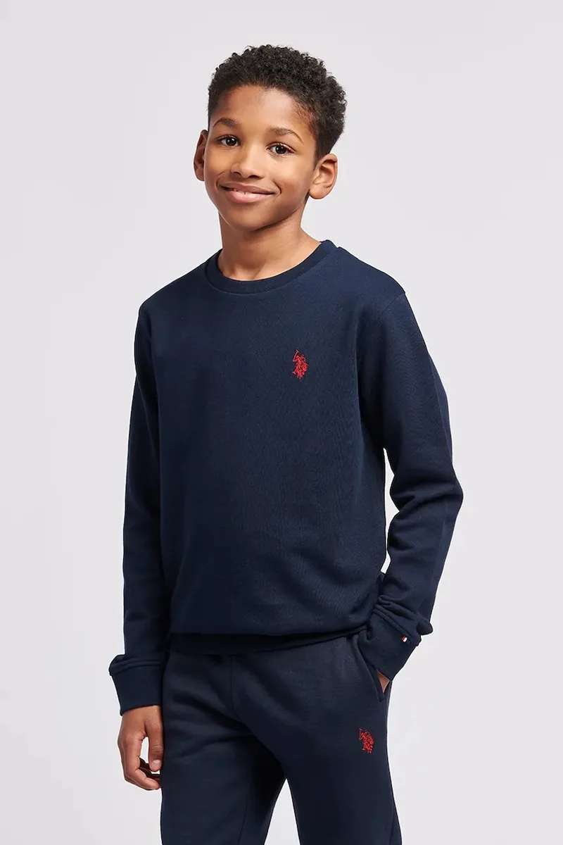 U.S. Polo Assn. μπλούζα παιδική βαμβακερή