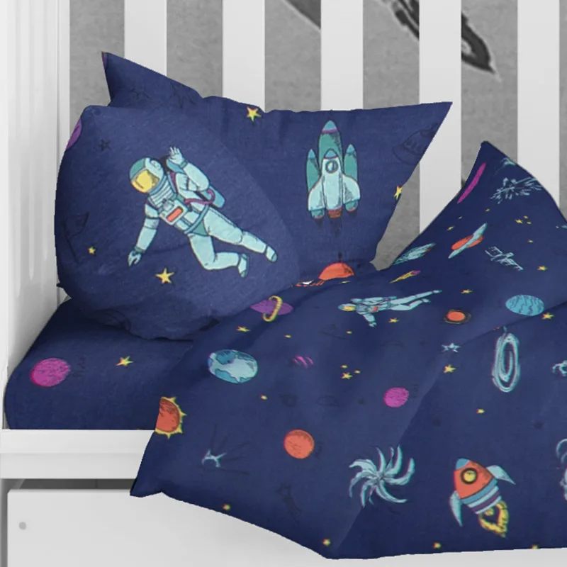 Βρεφική Μαξιλαροθήκη 35x45 Dimcol Space 189 Blue 35x45