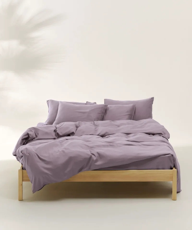 Σετ Σεντόνια King Size 4 Τεμαχίων Kentia Celeste 14 Dusty Ροζ 280x270