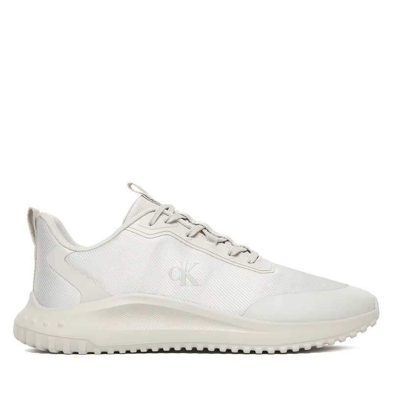 Αθλητικά Calvin Klein Eva Runner Lace Up Mat Mix YM0YM01442 Γκρι