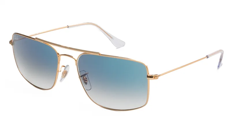 RAY BAN ΓΥΑΛΙΑ ΗΛΙΟΥ RAY BAN EXPLORER 3 3779 001/3F 5918 3779 Χρυσό