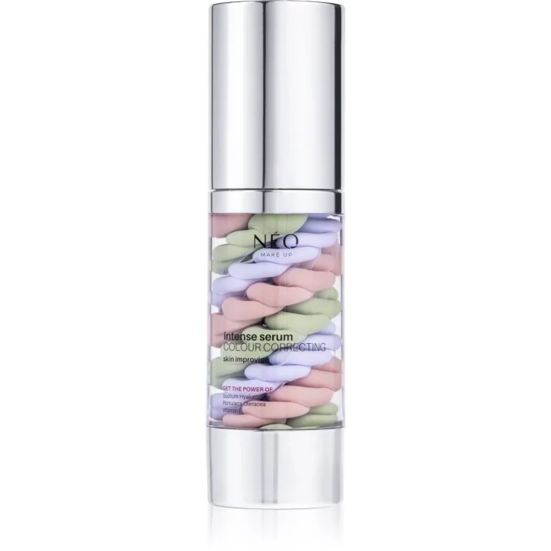 NEO MAKE UP Intense Serum Colour Correcting ενυδατική φροντίδα για ενοποίηση τόνου της απόχρωσης δέρματος 30 ml