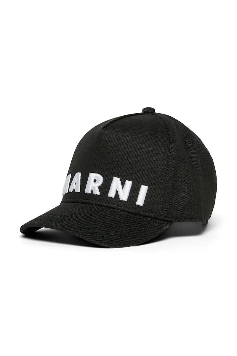 Παιδικό βαμβακερό καπέλο μπέιζμπολ Marni MF38U HAT
