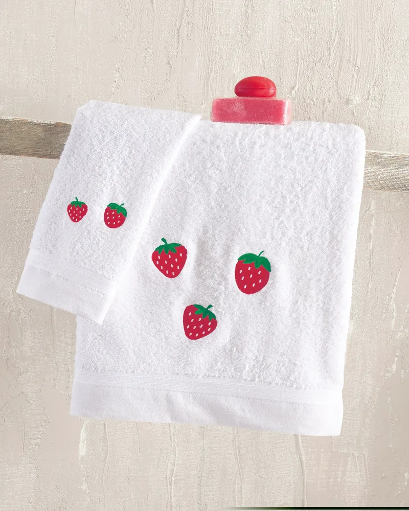 Σετ Παιδικές Πετσέτες 2 Τεμαχίων Rythmos Fragola 30x5070x140