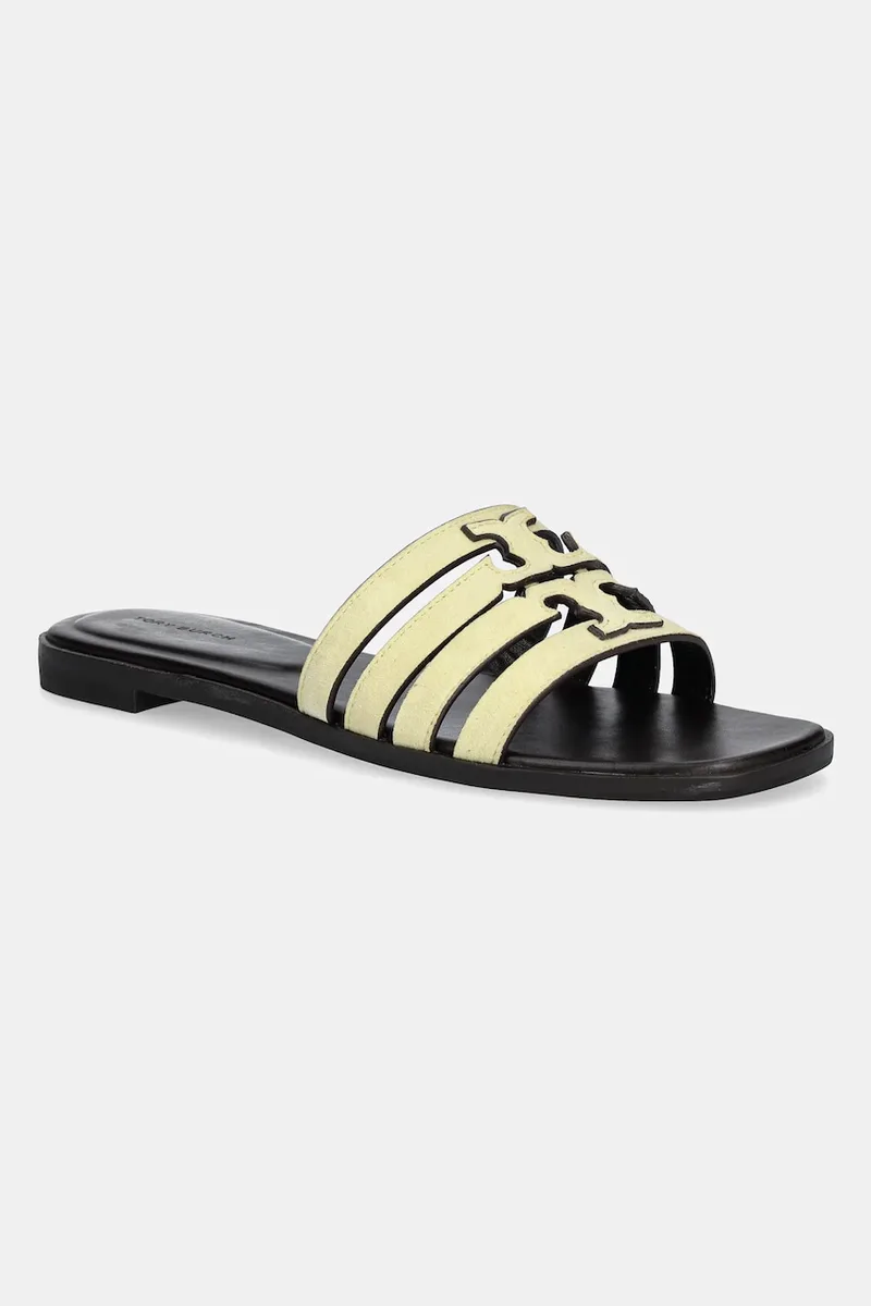 Παντόφλες σουέτ Tory Burch Ines Cage