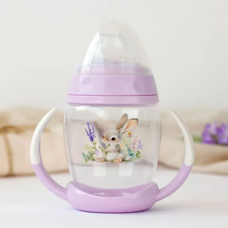 Ποτήρι Εκπαιδευτικό 270ml Kiokids Lavender Bunny