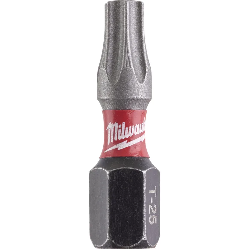 Μύτες Torx 25x25mm MILWAUKEE SHOCKWAVE IMPACT DUTY Σετ 2Τμχ