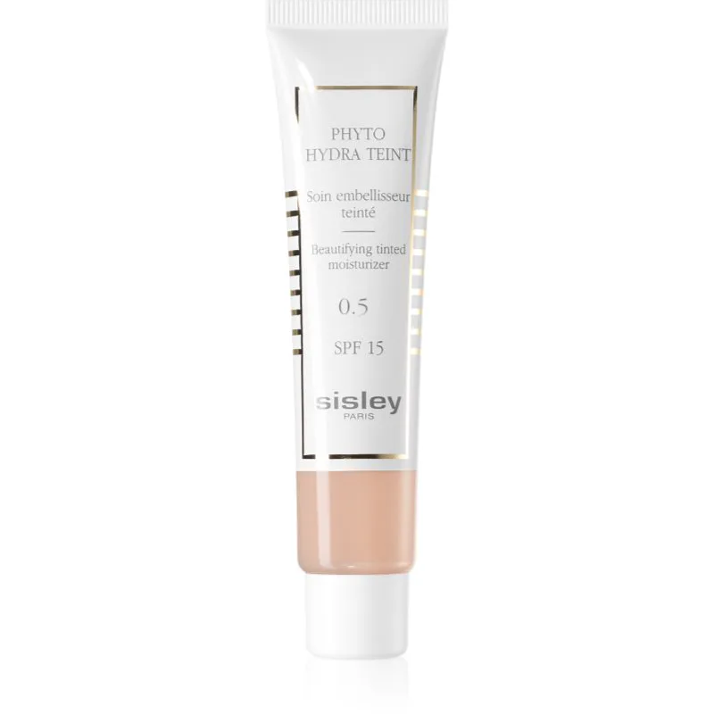 Sisley Phyto-Hydra Teint ενυδατική κρέμα με χρώμα και αποτέλεσμα λάμψης SPF 15 απόχρωση 0,5 Opal 40 ml
