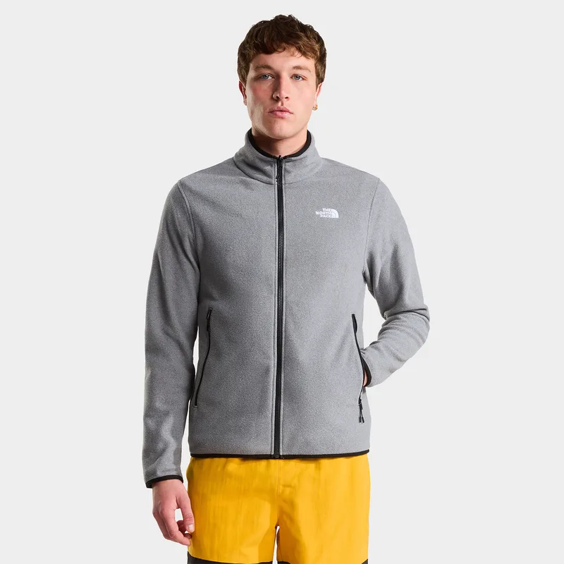 The North Face M Glacier Flc Jkt Tnf Mid Grey H (9000239984_88116)