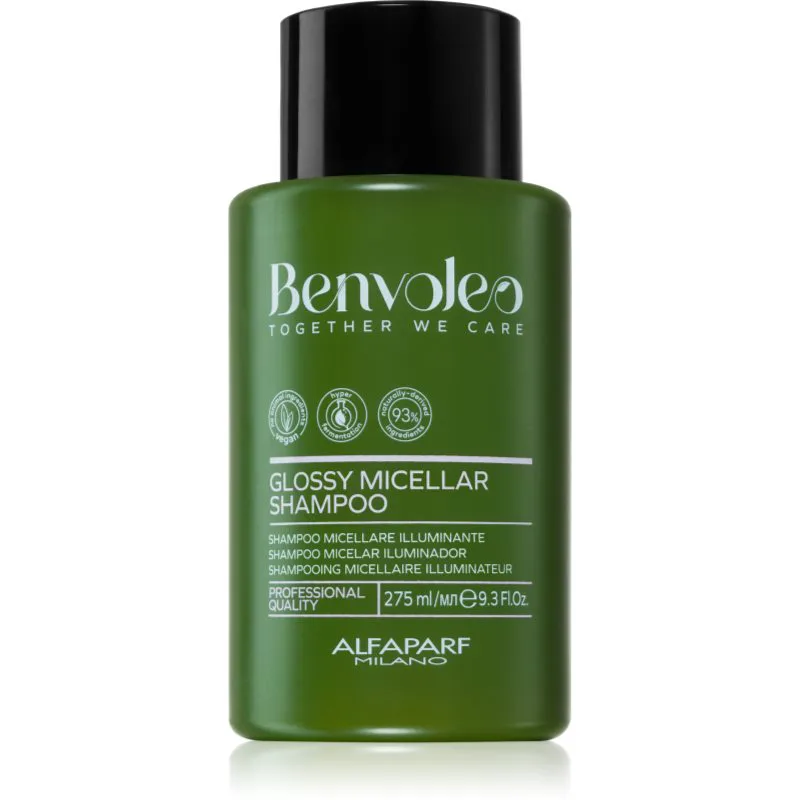 Alfaparf Milano Benvoleo Glossy μικυλλιακό σαμπουάν για καθημερινή χρήση 275 ml