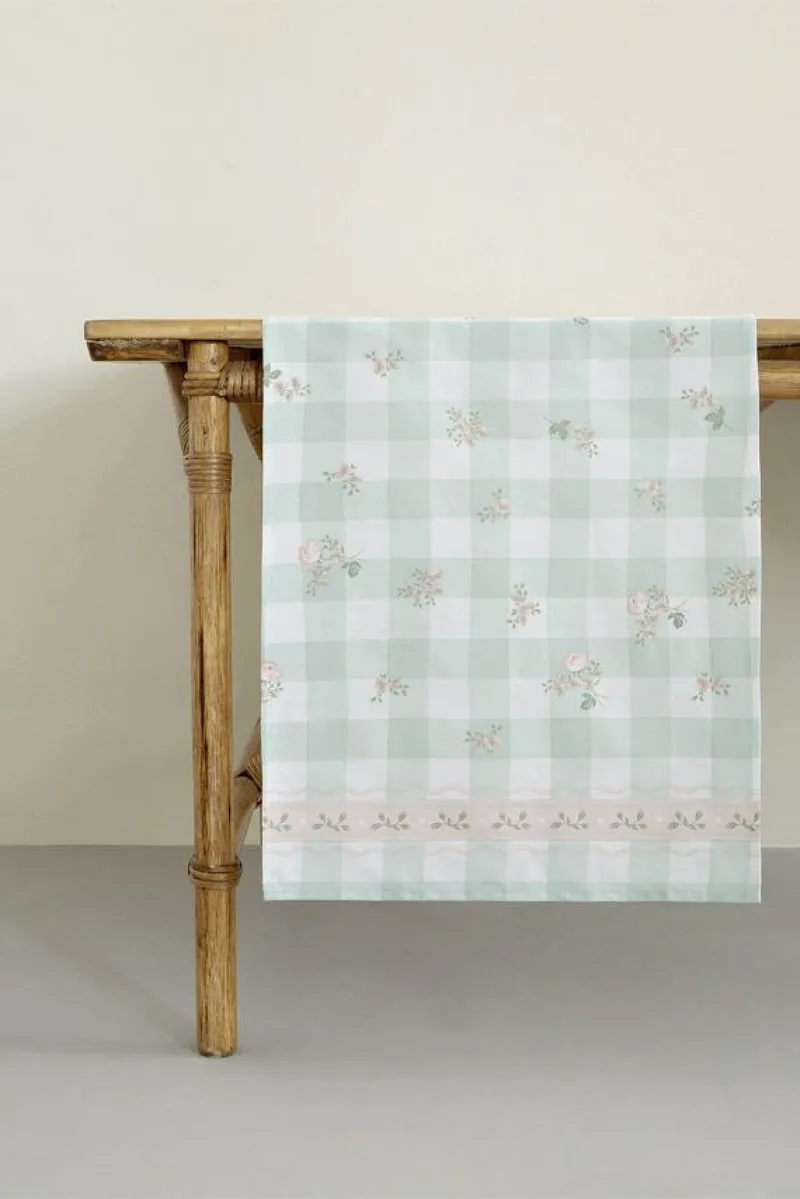 Τραβερσα Βαμβακερη Iris Nima 150x48x0cm Μονόχρωμο