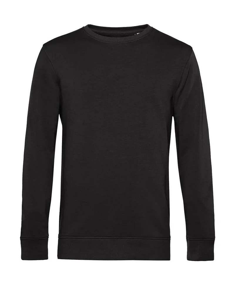 Φούτερ Crewneck WU31B B & C Organic Inspire Black Pure