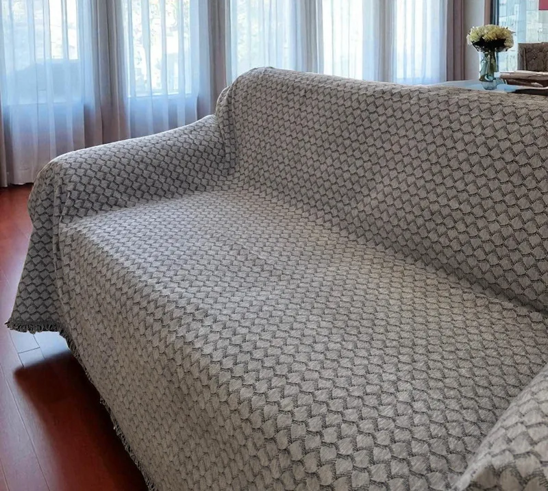 ΡΙΧΤΑΡΙ ΣΕΝΙΛ LOTUS ΓΚΡΙ ΜΕΜΟΝΩΜΕΝΑ 180Χ300 LINEAHOME