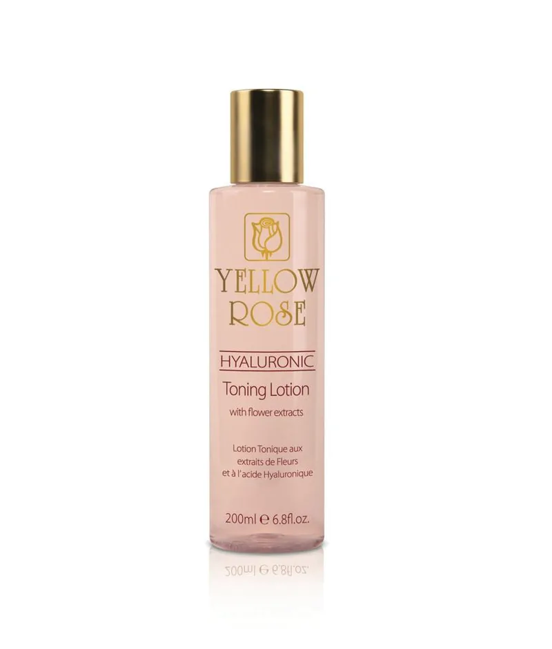 Yellow Rose Lotion Hyaluronic Toning Lotion With Flower Extracts (200ml)